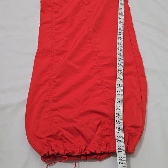 FP Movement  Cargo Utility Pants Red Orange Size Small - Picture 4 of 9